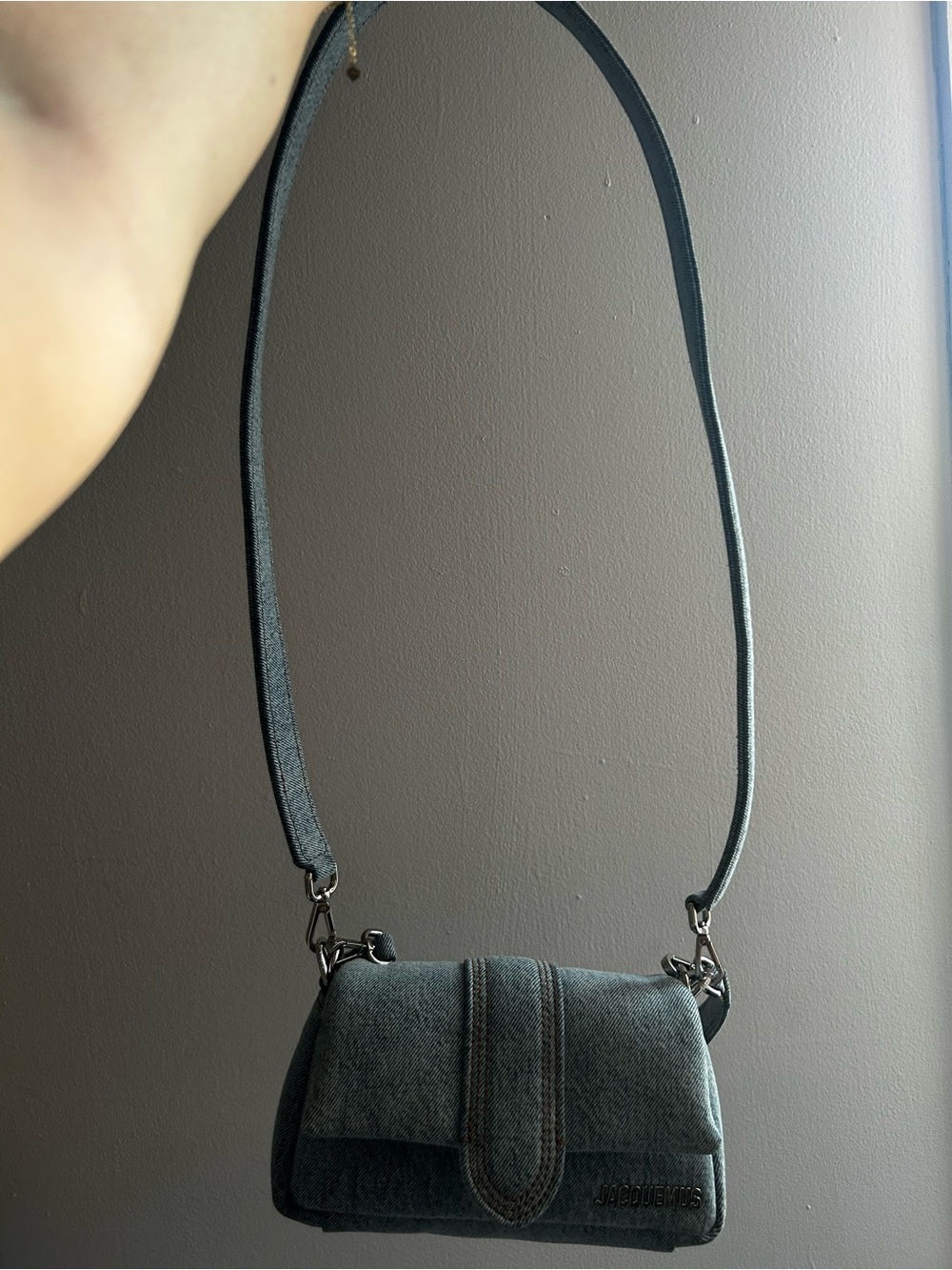Jacquemus Le Petit Bambimou Denim Bag - Picture 7 of 7
